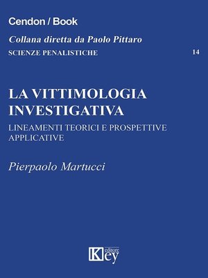 cover image of La vittimologia investigativa